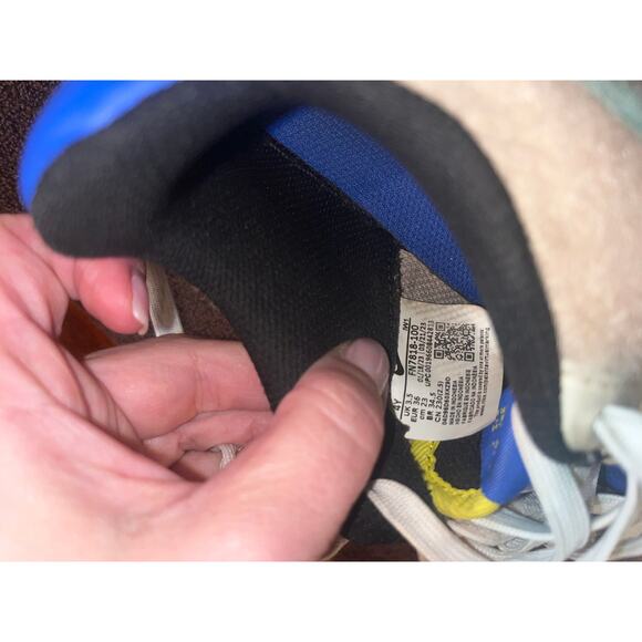 Nike Air Force 1 Low GS Multicolor Sneakers Shoes Removable Swoosh Kid Youth 4Y - Picture 9 of 10